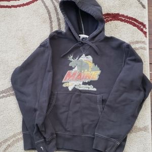Old Navy Maine S Black hooded sweatshirt